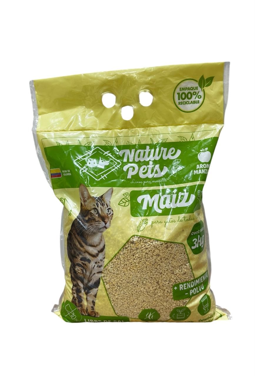 ARENA MAIZ NATURE PETS x 3 kg