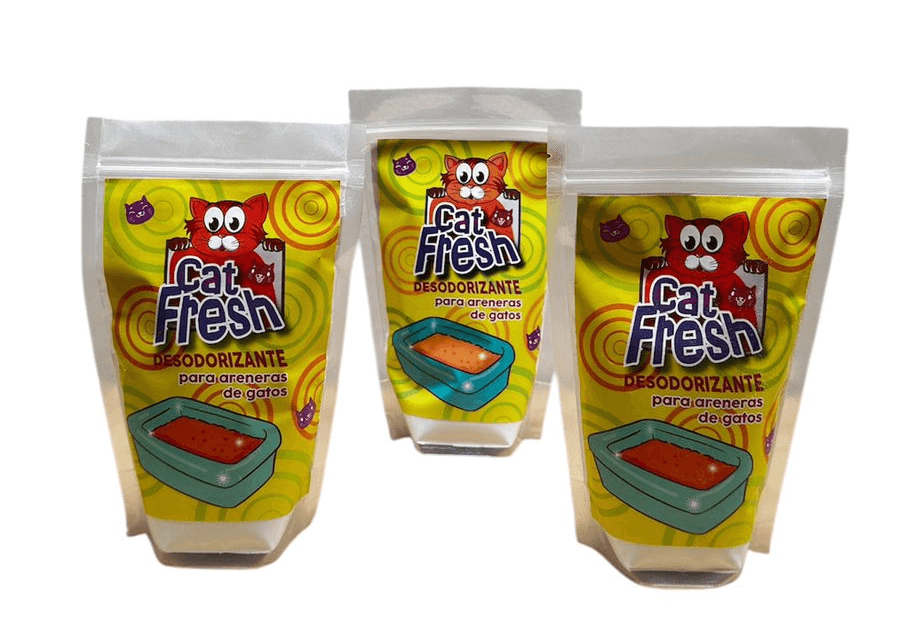 DESODORIZANTE PARA ARENERAS CAT FRESH PAGUE 2 LLEVE 3