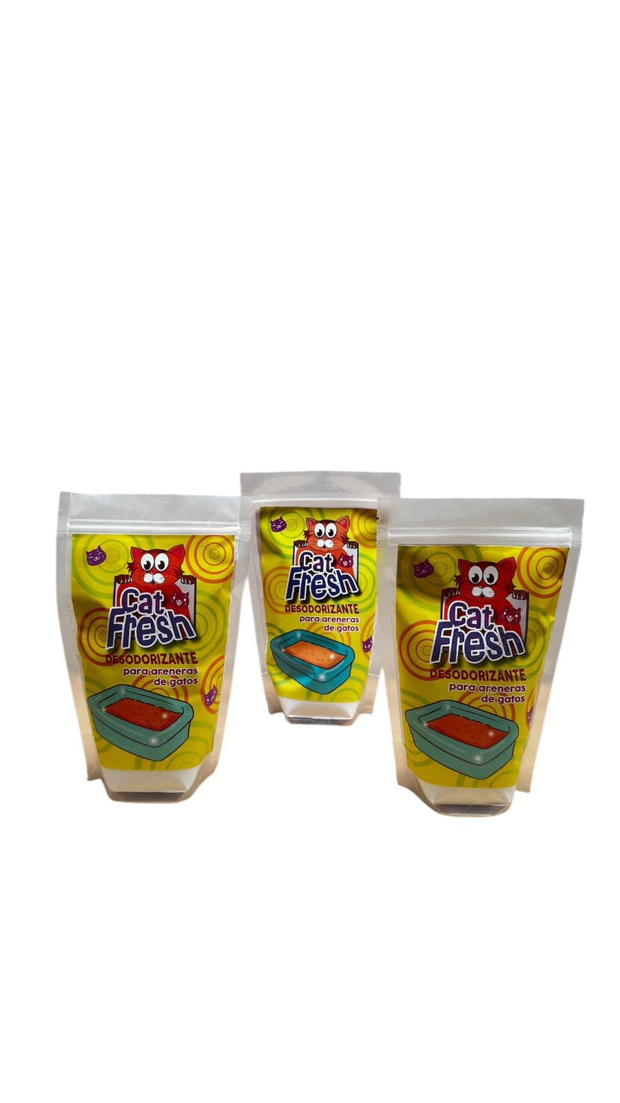 DESODORIZANTE PARA ARENERAS CAT FRESH PAGUE 2 LLEVE 3
