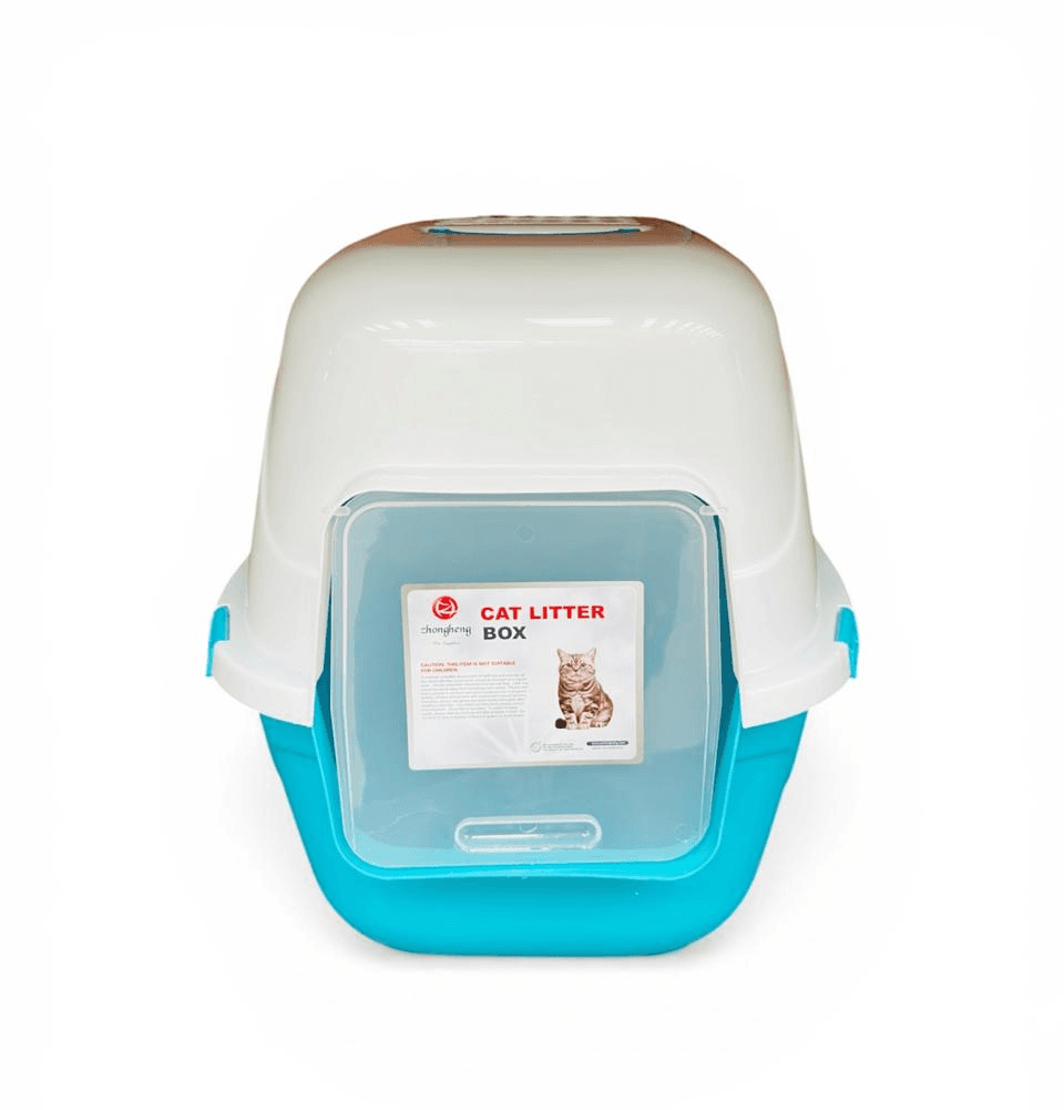 ARENERA CON FILTRO DE CARBON IGLOO GATO - Zhongheng | Grupo Quality Pets
