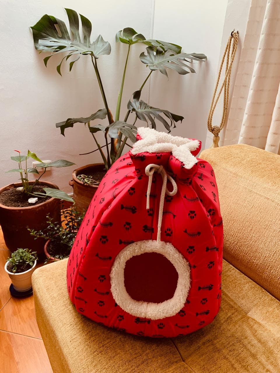 CAMA GATO IGLOO CORDON - ARGOS | Grupo Quality Pets