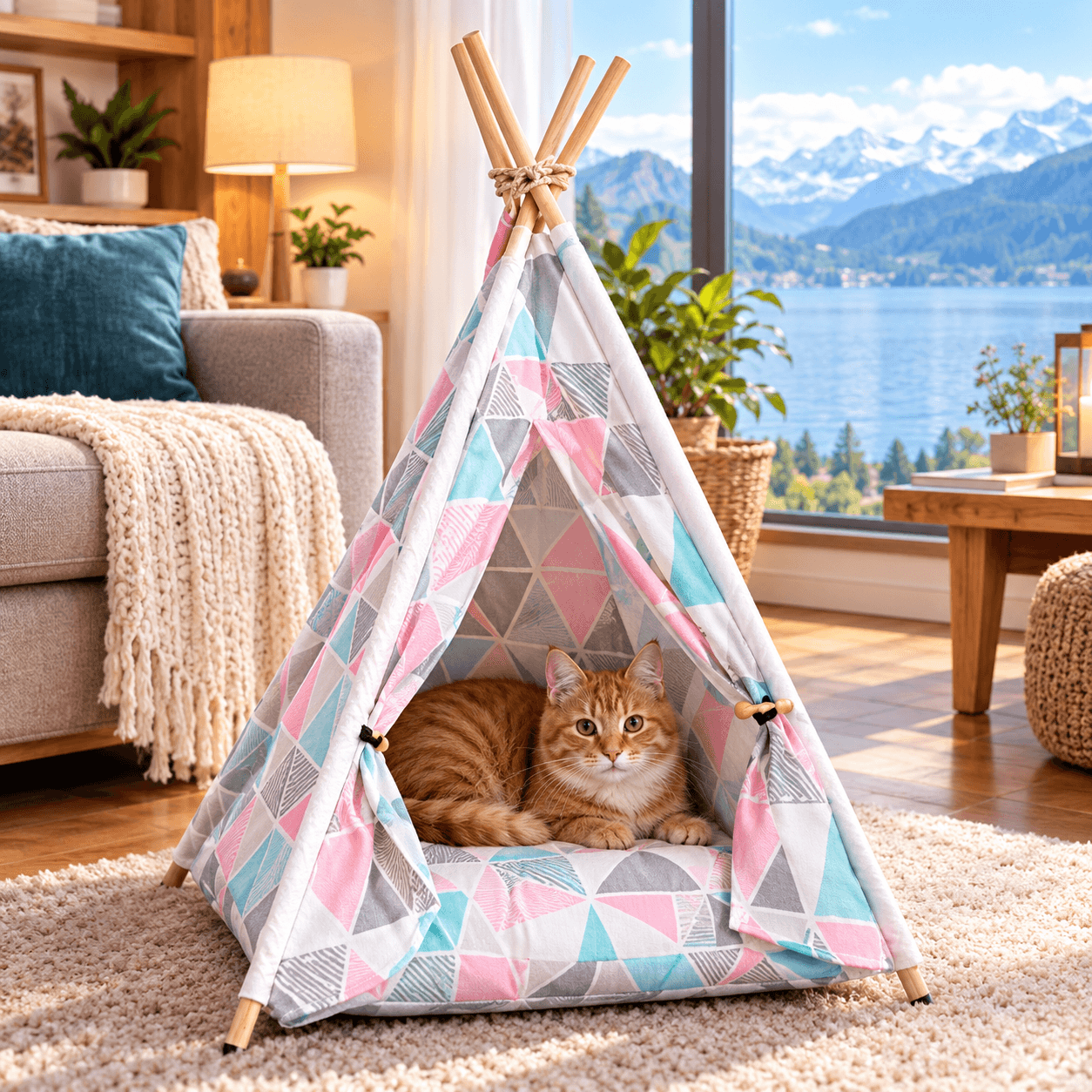 CAMA TEEPEE GATO - QUALITY PET | Grupo Quality Pets