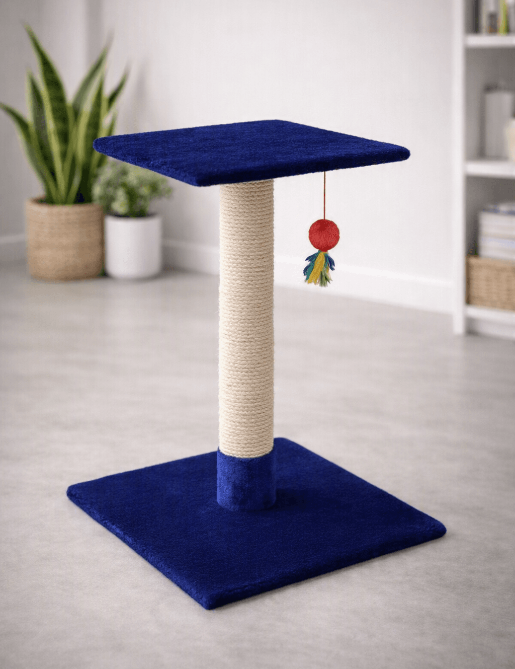 RASCADERA ASOLEADORA CON JUGUETE - QUALITY PET | Grupo Quality Pets